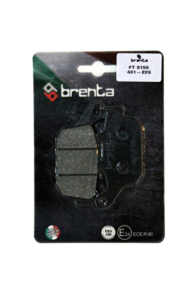 Brenta ORGANİK FREN BALATA FT 3155 ARKA CBR 250 R NC 750 S-X, CFMOTO NK150 CBR 650 FA CB 650F SUZUKI
