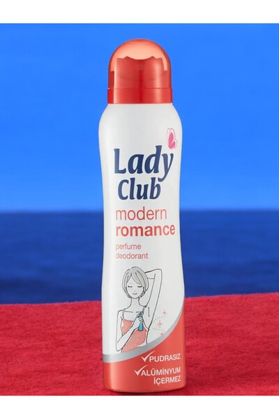 LADY CLUB Modern Romance Parfüm Deodorant 150 ML
