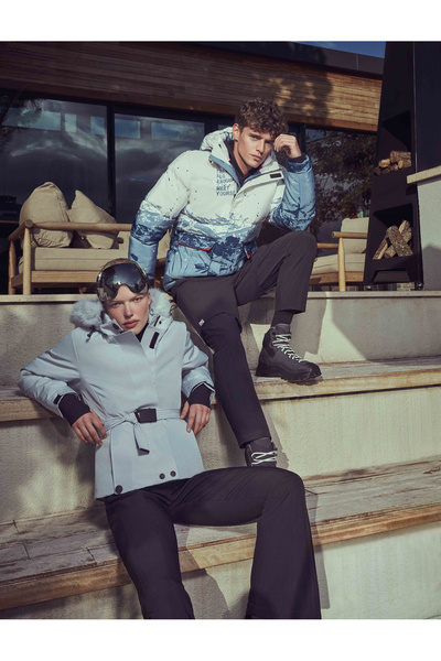 Koton Puffer Jacket Hooded Pocket Λεπτομερής περίληψη με φερμουάρ