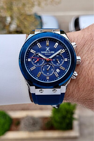 Daniel Klein Kasası Metalik Kordonu Lacivert Renk 2 Yıl Garantili İç Gösterge...