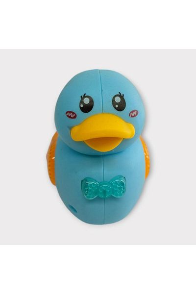 Angoravi Cute Chick with Wind-Up Light - Blue