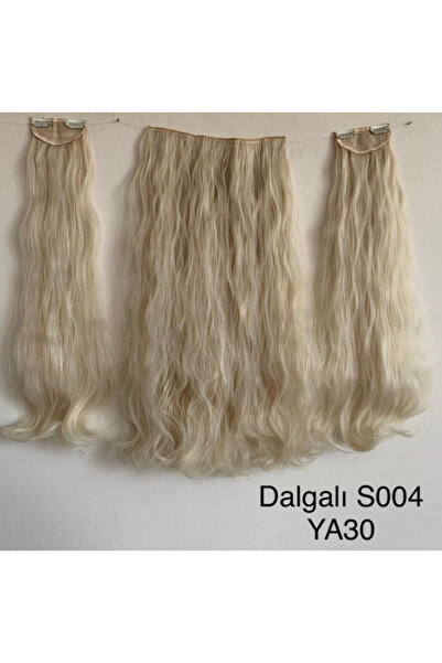 Marpessa Fiber Sentetik Kabarık Dalgalı Yarım Ay 2 Yan Çıt Çıt -dalgalı -ya30