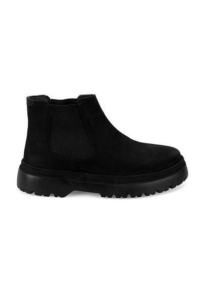 Desa Vicentane Black Men's Leather Boots