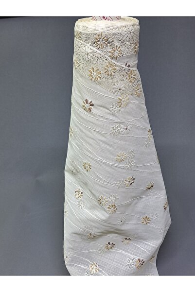 Başak Ev Tekstili PVC KÜPÜR DANTEL RAF VE DOLAP ÖRTÜSÜ RUNNER (KAHVERENĞİ)