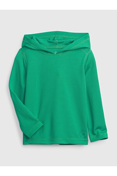 GAP Erkek Bebek Yeşil Kapüşonlu Sweatshirt