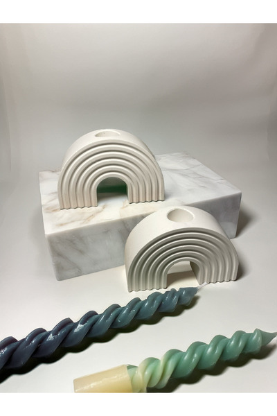 LumiCo Gökkuşağı Şamdanlık 2'li