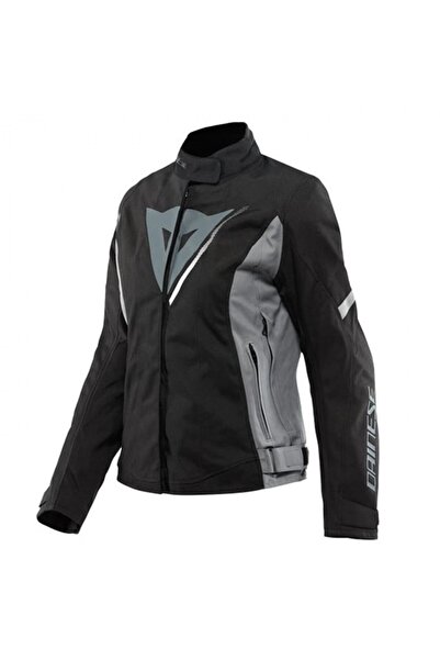 Dainese Veloce Lady D-dry Black Charcoal Grey White Motorcu Montu