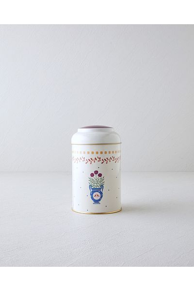 English Home Belinda Tin - Set of 2 Colorful 1.1 Liter Jars