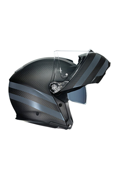 AGV SPORTMODULAR MULTI ÇENE AÇILIR KASK KARBON-SİYAH