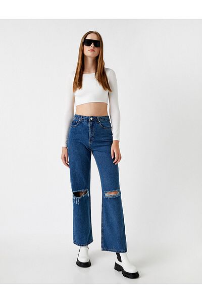 Koton Women's Medium Indigo Jeans