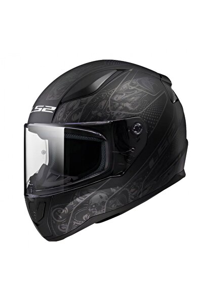 LS2 RAPID 2 CRYPT KAPALI KASK MAT SİYAH