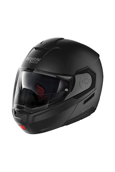 Nolan N90-3 06 CLASSIC N-COM 010 ÇENE AÇILIR KASK MAT SİYAH
