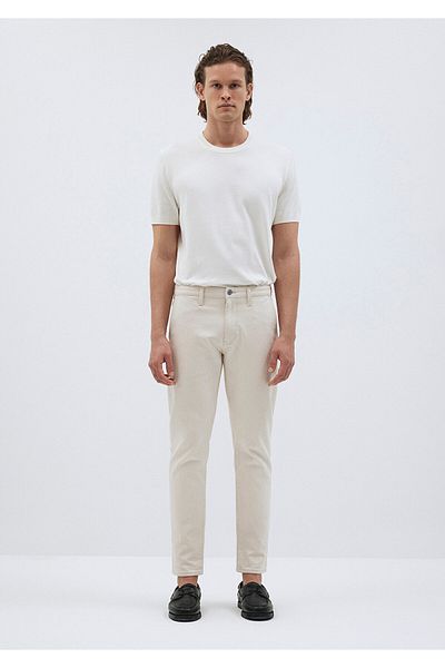Mavi Milan Chino Premium Edition Εcru Παντελόνι Τζιν 0010302-87946