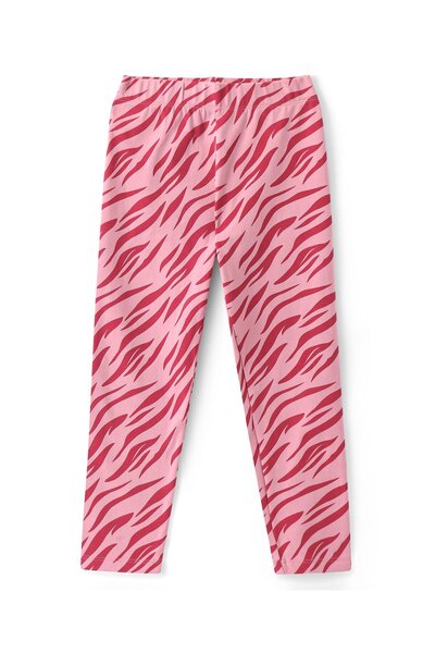 Primo Gino - Girls Cotton Full Sleeves Printed Sweatshirt With Leggings Set - Pewter