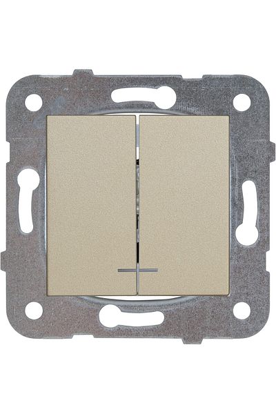 STOREMAX Ezg Novella Bronze Light Commutator Mechanism+Button Cover Quick-Connect Child Protection Ezsnshop