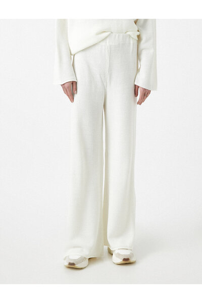 Koton Γυναικεία φόρμα εκρού 1KAF40925GT