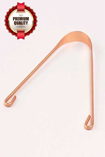 MorPort Dil Temizleyici Bakır Ağız Bakım Fırçası Dil Plak Temizleme Dil Sıyırıcı