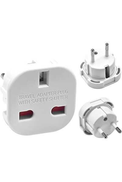 Genel Markalar Uluslararası İngiliz Priz Fiş Çevirici, İngiltere Avrupa Seyah...
