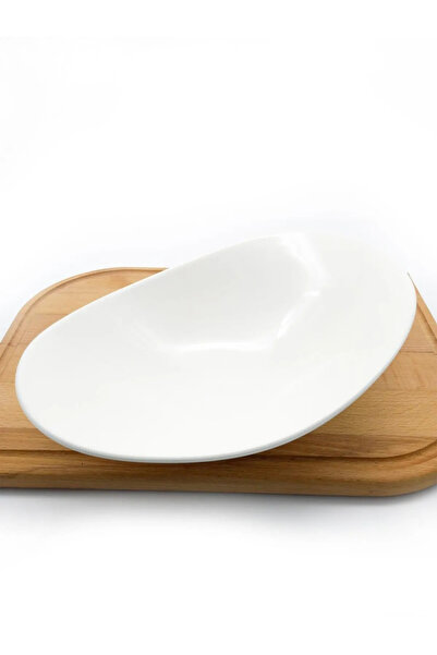 Bonna Porselen Stream Organik Salata Kasesi 27*19 cm 750 cc (1 Adet)