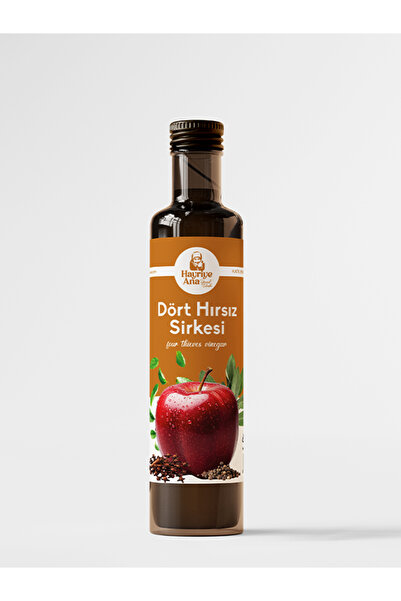 hayriye ana yöresel ürünler DÖRT HIRSIZ SİRKE 500 ML