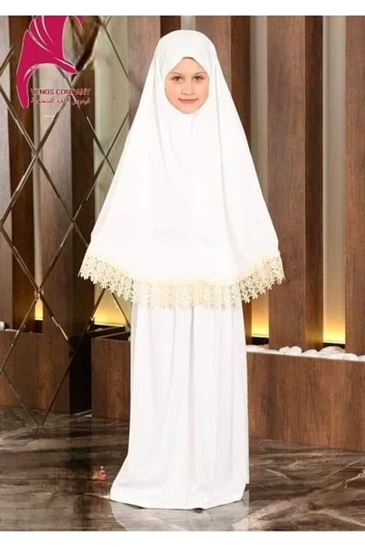 Serraa Two Pieces Girl's Prayer Dress
