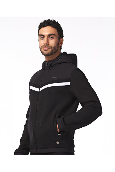 Kartal Yuvası BEŞİKTAŞ ERKEK KAPÜŞONLU FERMUARLI SWEATSHIRT 7425242T3