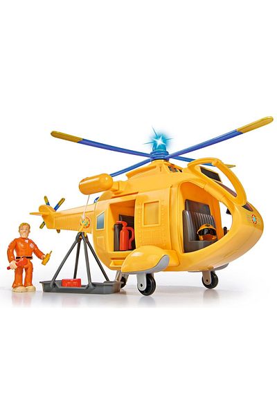 Simba Elicopter Simba Fireman Sam Wallaby II cu figurina si accesorii
