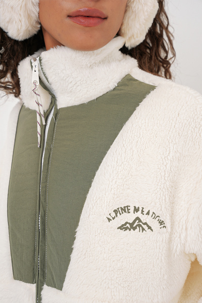 Bigdart 5194 Λούτρινο μπουφάν με φερμουάρ - Çağla