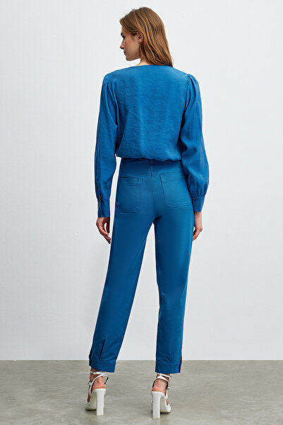 Naramaxx Paçası Düğmeli Havuç Form Pantolon