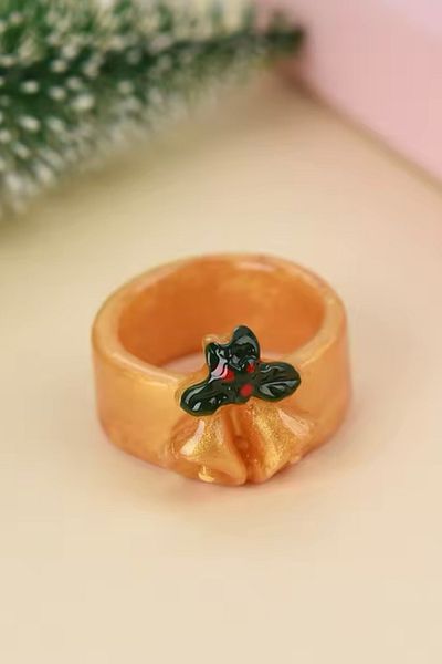 EFBUTİK Yellow Bell Ring