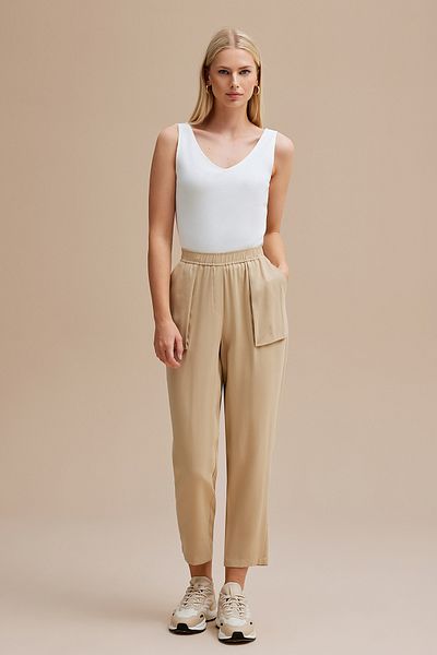 Naramaxx Carrot Form Sports Trousers with Elastic Waist