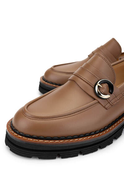 Tamer Tanca Дамски мокасини от естествена кожа от норка