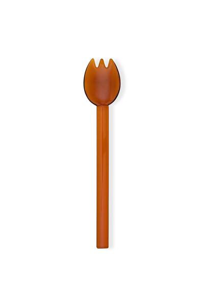 The Mia Abiete Ice Cream and Dessert Spoon Amber Set of 6