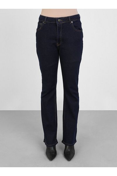 Refka Refka Denim Trousers - Straight Cut, Deep Blue