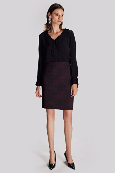 Naramaxx Dokulu Klasik Etek