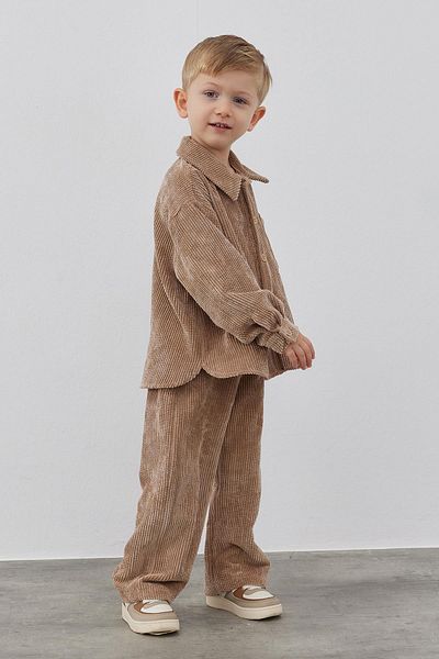 Tics Σετ μπουφάν Mink Velvet Oversize