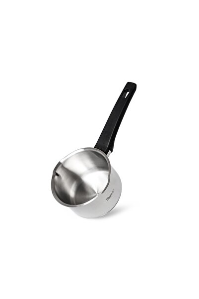 Fissman Saucepan with Pouring Spout 1.5L, Stainless Steel Saucepan 16x8.5cm Dione Series
