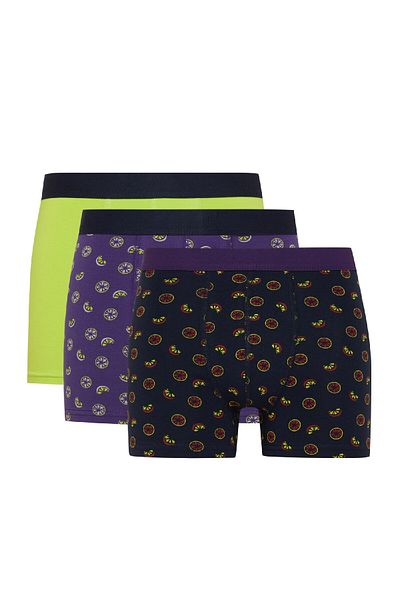 DeFacto Σετ Boxer 3 τεμαχίων Regular Fit - D2327ax24au