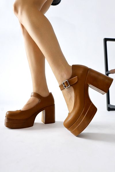 Limoya Pantofi casual de damă Adelin Tan cu platformă cu vârf oval