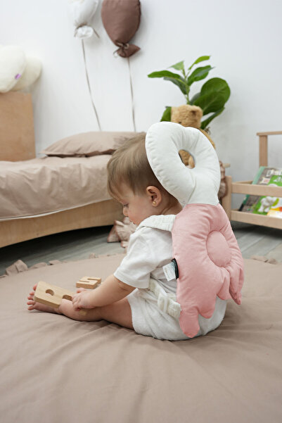 mordesign وسادة حماية رأس الطفل، وسادة حماية قابلة للتعديل للأطفال الصغار، جناح الملاك، متوسطة