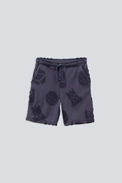 BABOKAH (KİDS BOY) Desenli Havlu Şort