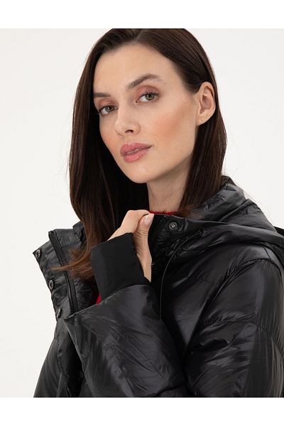 Pierre Cardin Black Coat 50290312 -Vr046
