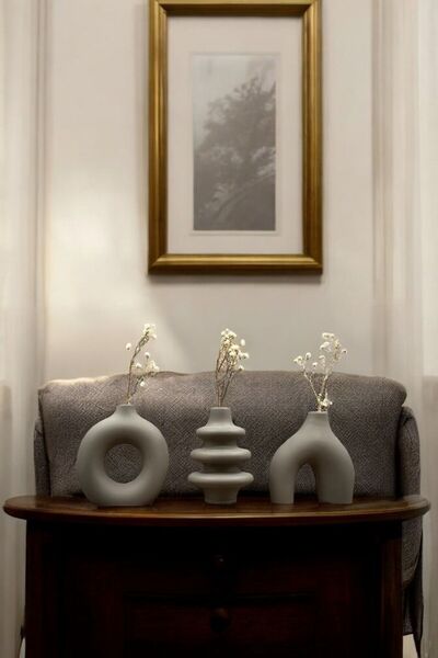 tambana Set de vaze decorative din nurcă, obiect decorativ pentru casă, set d...