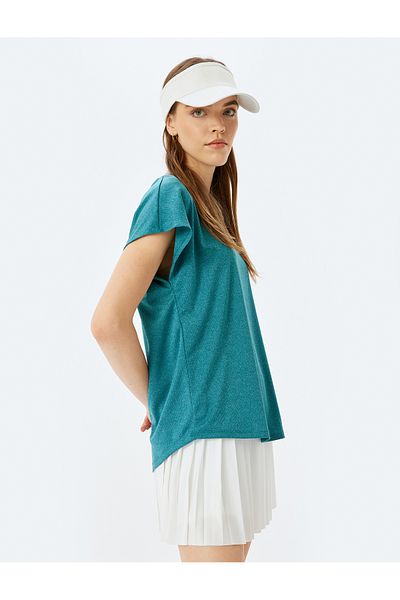 Koton Tricou sport supradimensionat cu mânecă scurtă