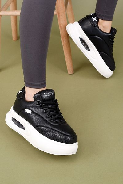 Getcho Pantofi sport pentru femei Lares, alb, negru