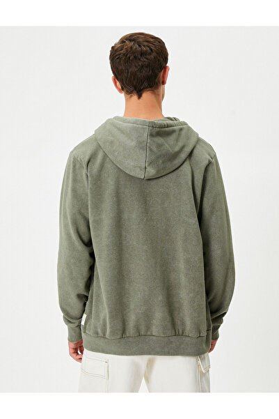 Koton Erkek Haki Sweatshirt