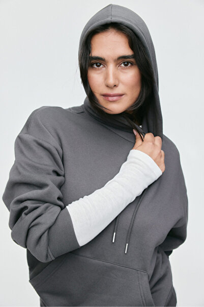 H&M Kapüşonlu Üst