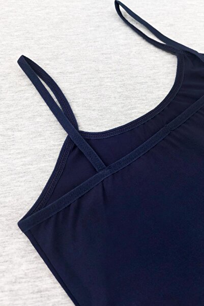 Sensu Kadın Ip Askılı Lazer Kesim Crop Büstiyer - Bst2005