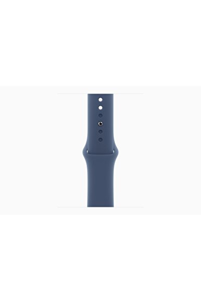 Apple Watch SE GPS 40mm Silver Aluminium Case with Denim Sport Band - M/L