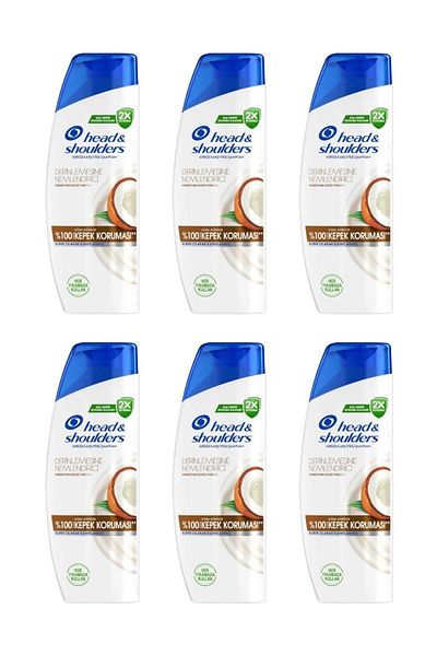 Head&Shoulders Head & Shoulders 330 ml Shampoo 1-1 Deeply Moisturizing X6 Pieces